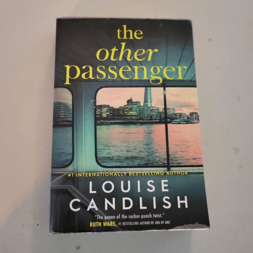 THE OTHER PASSENGER PAPERBACK THRILLER NOVEL BY AUTHOR LOUISE CANDLEISH - GUC